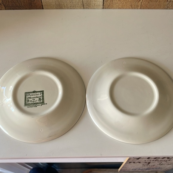 Vintage Colonial Homestead China by Royal Bread & Butter Plates - Picture 6 of 7